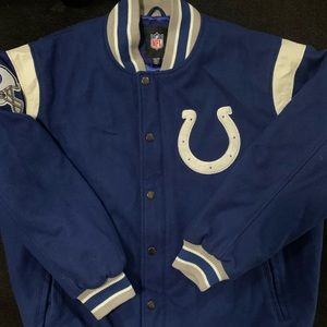 Like New Indianapolis Colts Letterman’s Jacket XXL